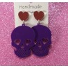 Pendientes calavera