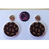 Pendientes leopardos