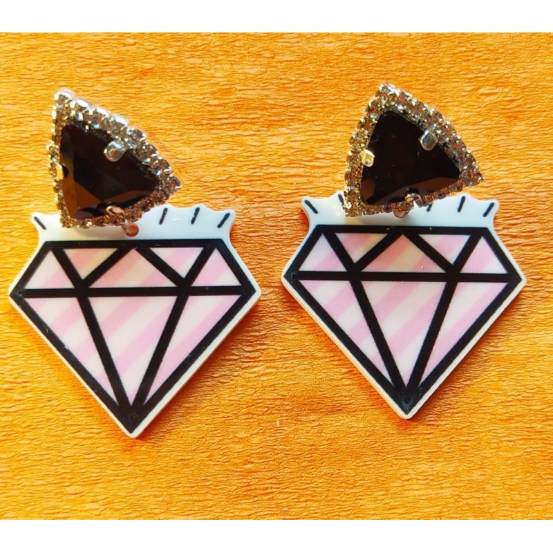 Pendientes diamantes