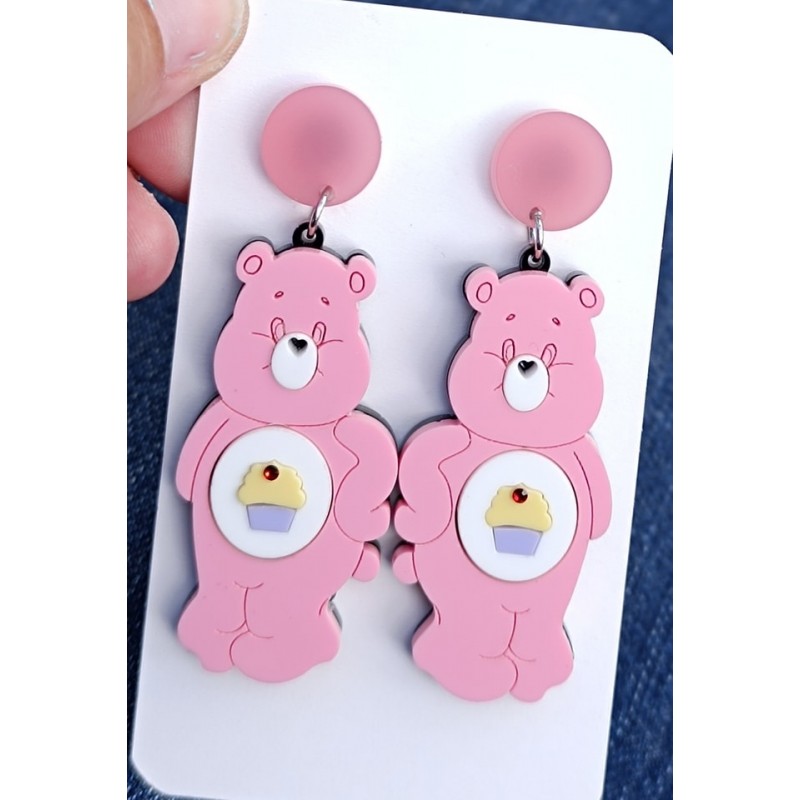 Pendientes oso amoroso