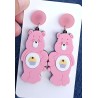 Pendientes oso amoroso