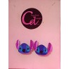 Pendientes mini stitch metacrilato