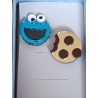 Pendientes mini monstruo de las galletas metacrilato