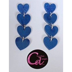Pendientes corazones...