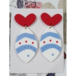 Pendientes pez de arcilla...