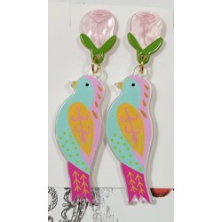 Pendientes tulipan y...