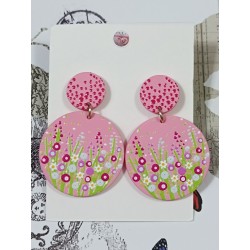 Pendientes de flores de...