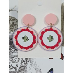 Pendientes cactus de...