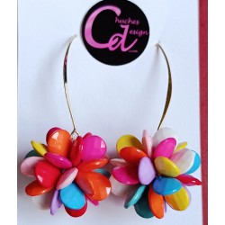 Pendientes petalos de...