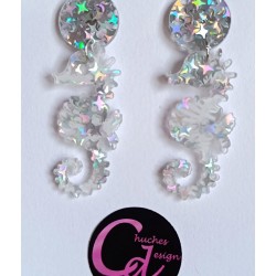 Pendientes caballitos de...