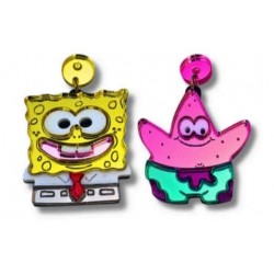 Pendientes bob esponja de...