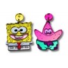 Pendientes bob esponja de metacrilato