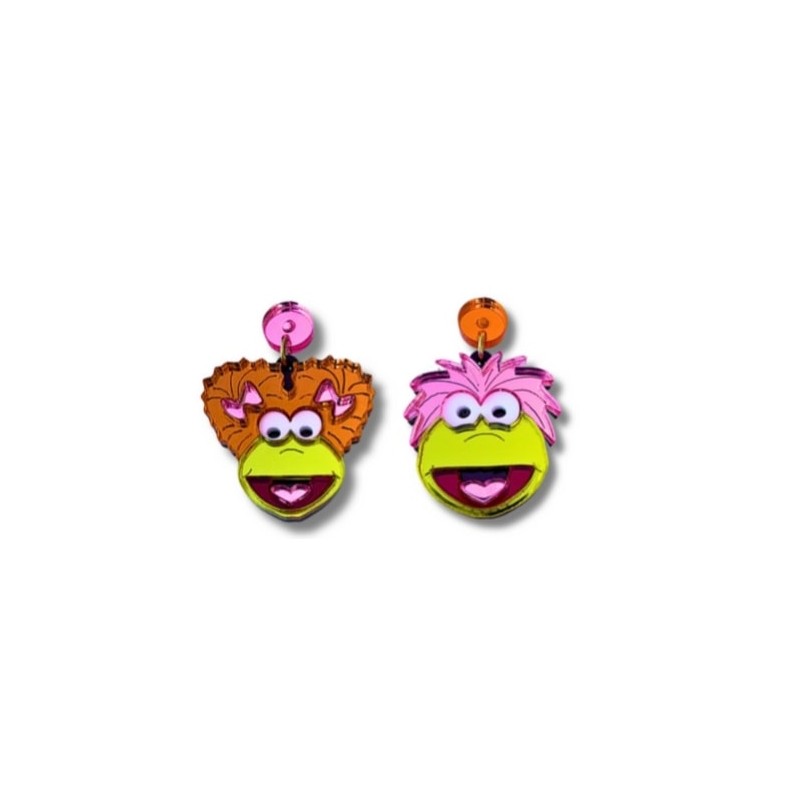 Pendientes Fraggel rock