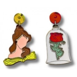 Pendientes Bella y flor de...