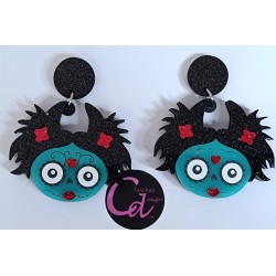 Pendientes monstruita de...